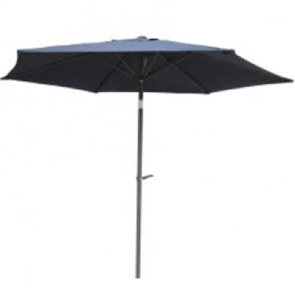International Caravan YF-1104-2.5M and NV Outdoor 8 Foot Aluminum Umbrella Navy YF-1104-2.5M/NV - main
